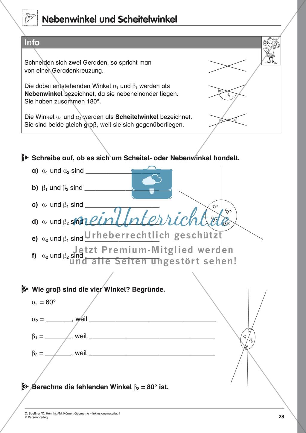 Inklusionsmaterial zur Geometrie Preview 30