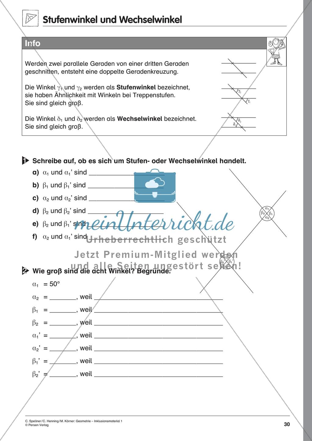 Inklusionsmaterial zur Geometrie Preview 32