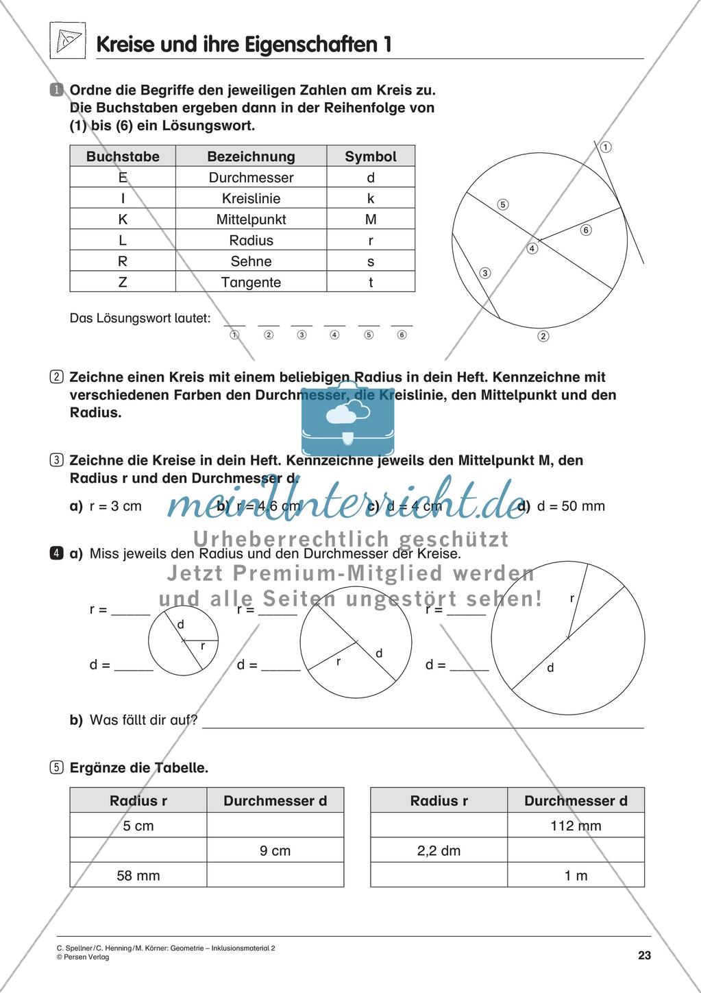 Inklusionsmaterial zur Inklusion Preview 25
