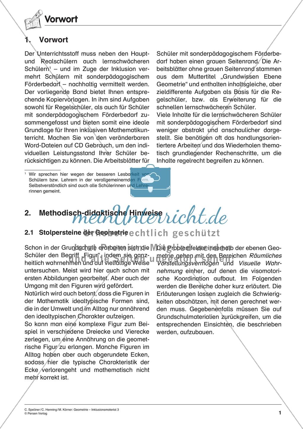 Inklusionsmaterial zur Geometrie Preview 3