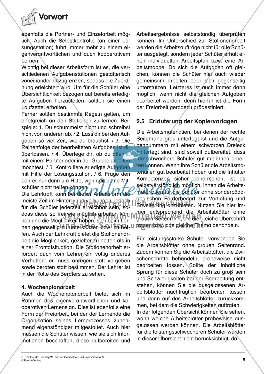 Inklusionsmaterial zur Geometrie Preview 7
