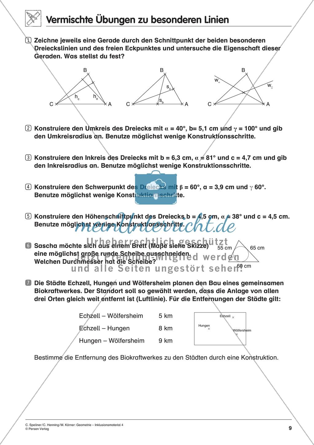 Inklusionsmaterial zum Schwerpunkt Geometrie Preview 11