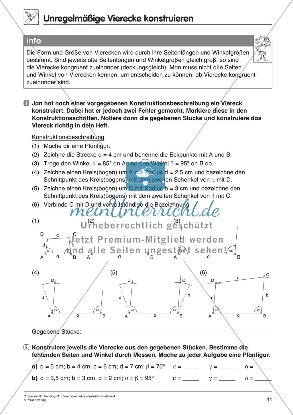 Inklusionsmaterial zum Schwerpunkt Geometrie Preview 13