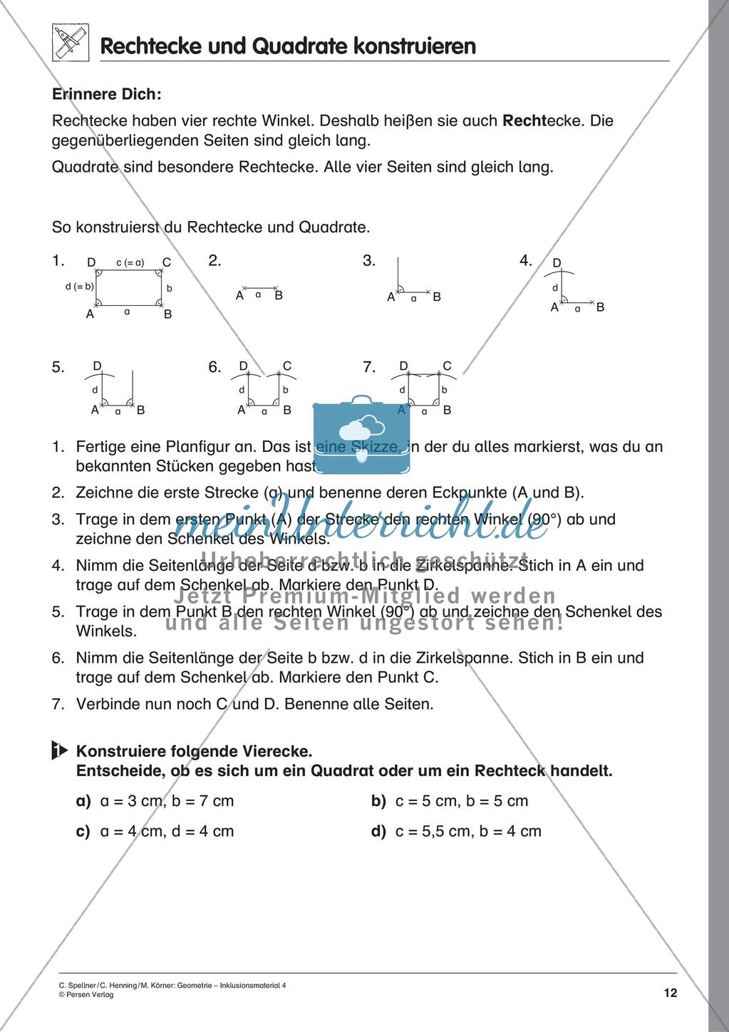 Inklusionsmaterial zum Schwerpunkt Geometrie Preview 14