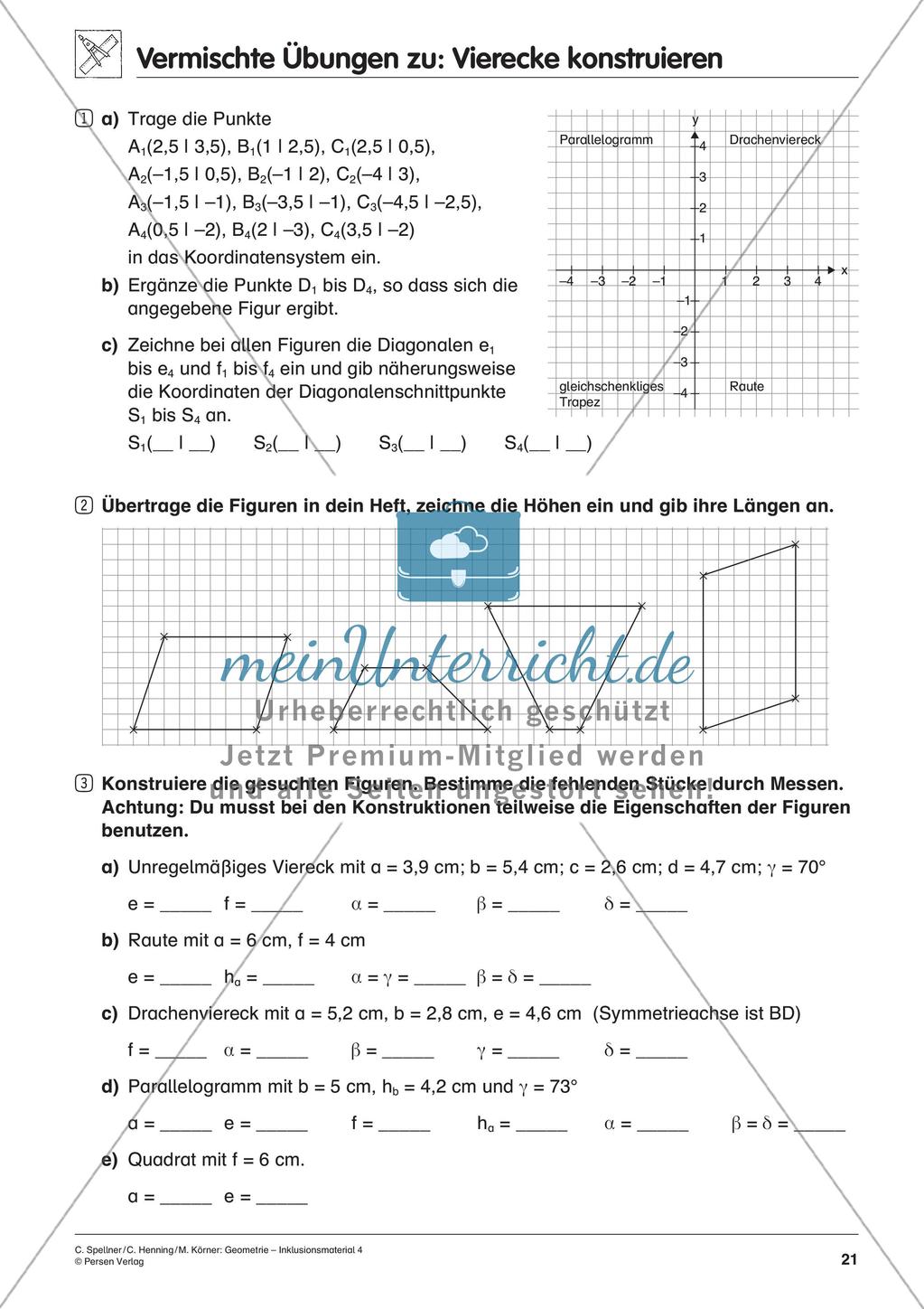 Inklusionsmaterial zum Schwerpunkt Geometrie Preview 23