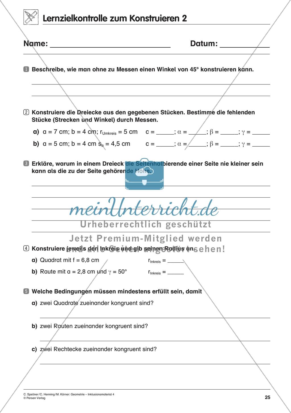 Inklusionsmaterial zum Schwerpunkt Geometrie Preview 27