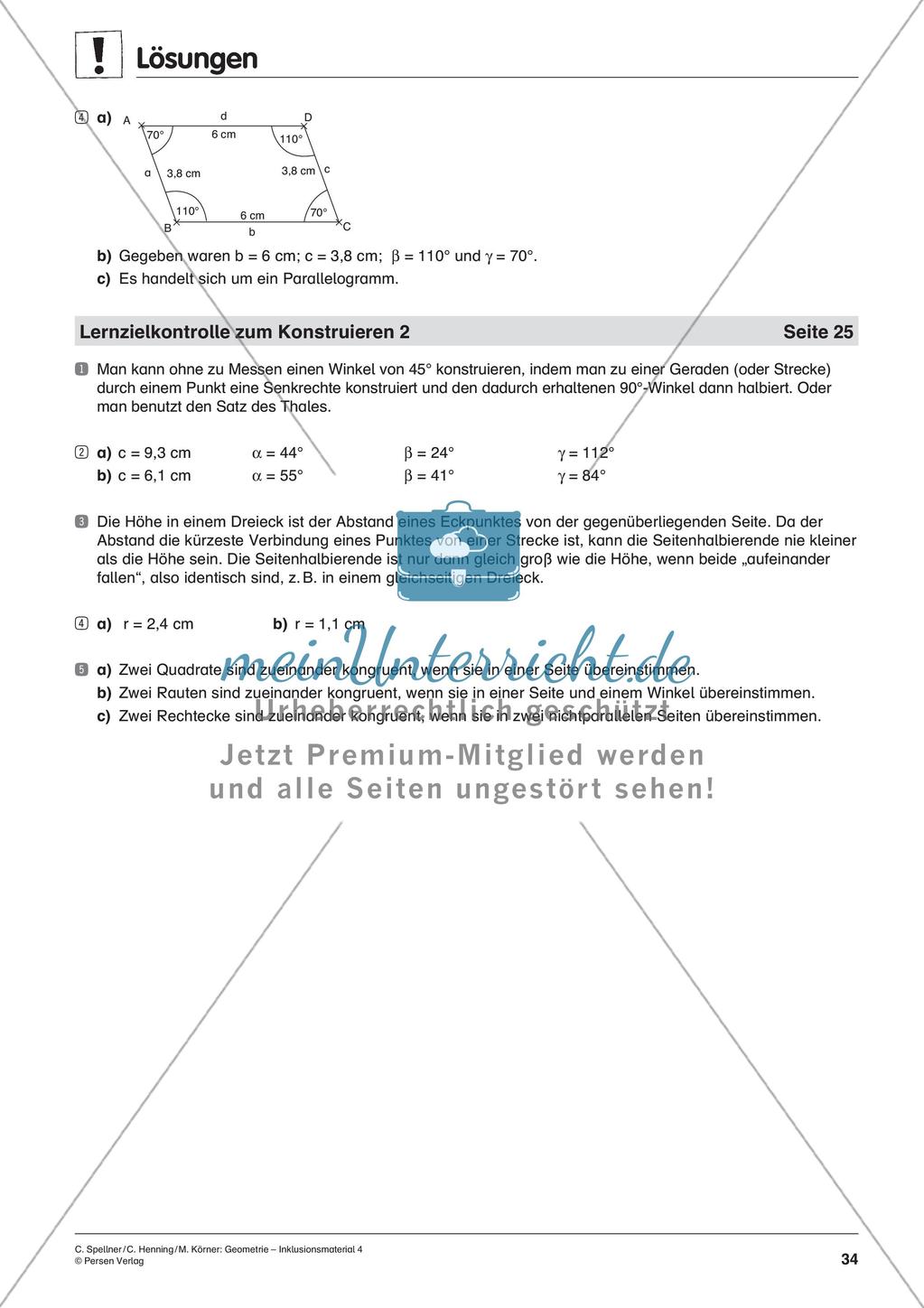 Inklusionsmaterial zum Schwerpunkt Geometrie Preview 36