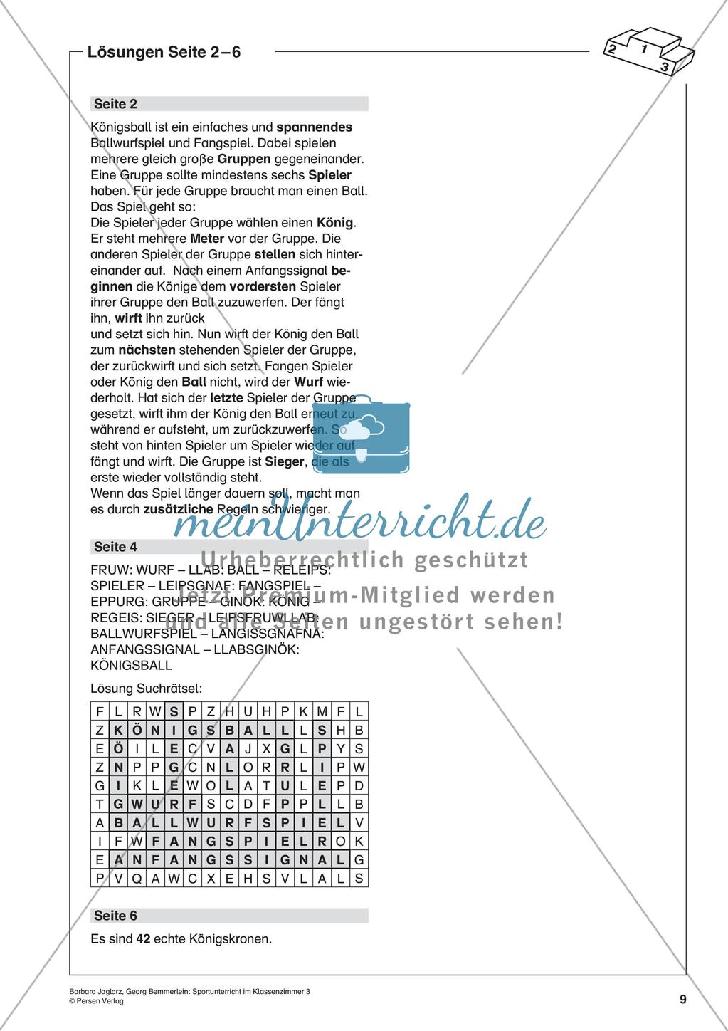 Sporttheorie: Königsball Preview 11