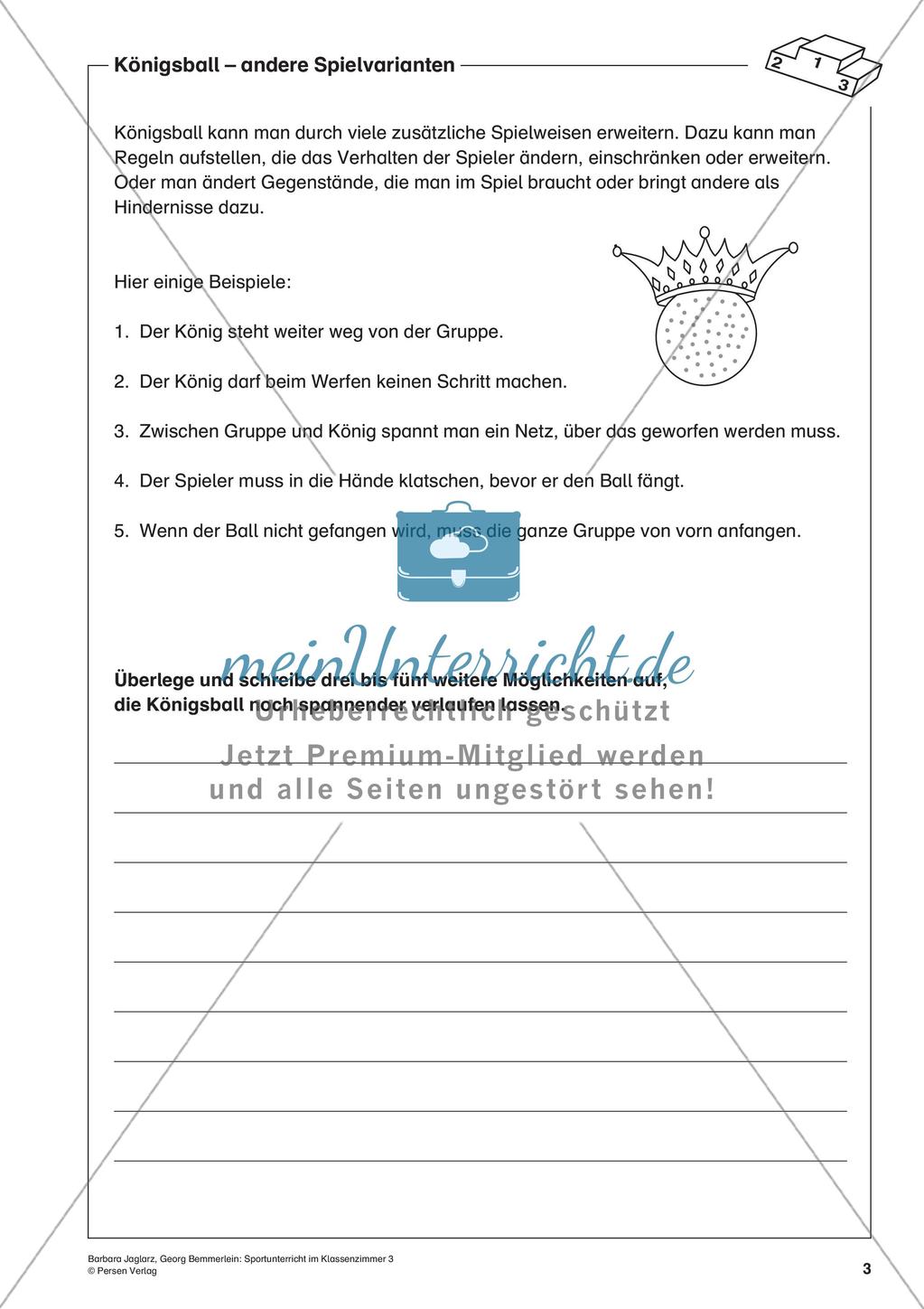 Sporttheorie: Königsball Preview 5