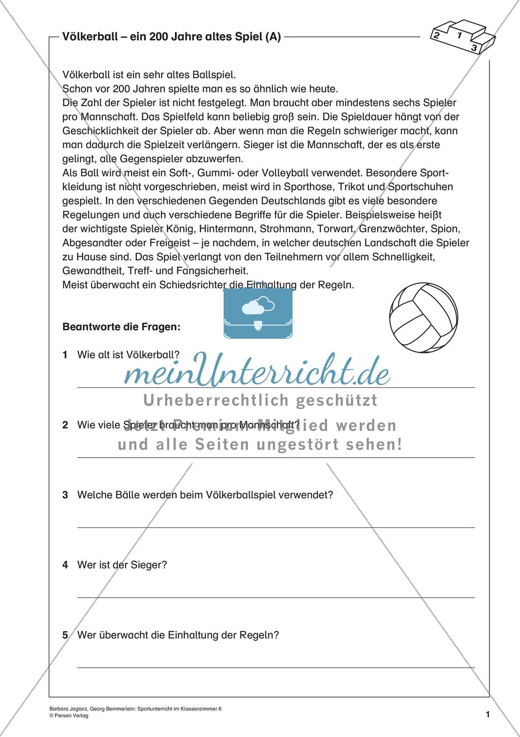 Sporttheorie: Völkerball Preview 3