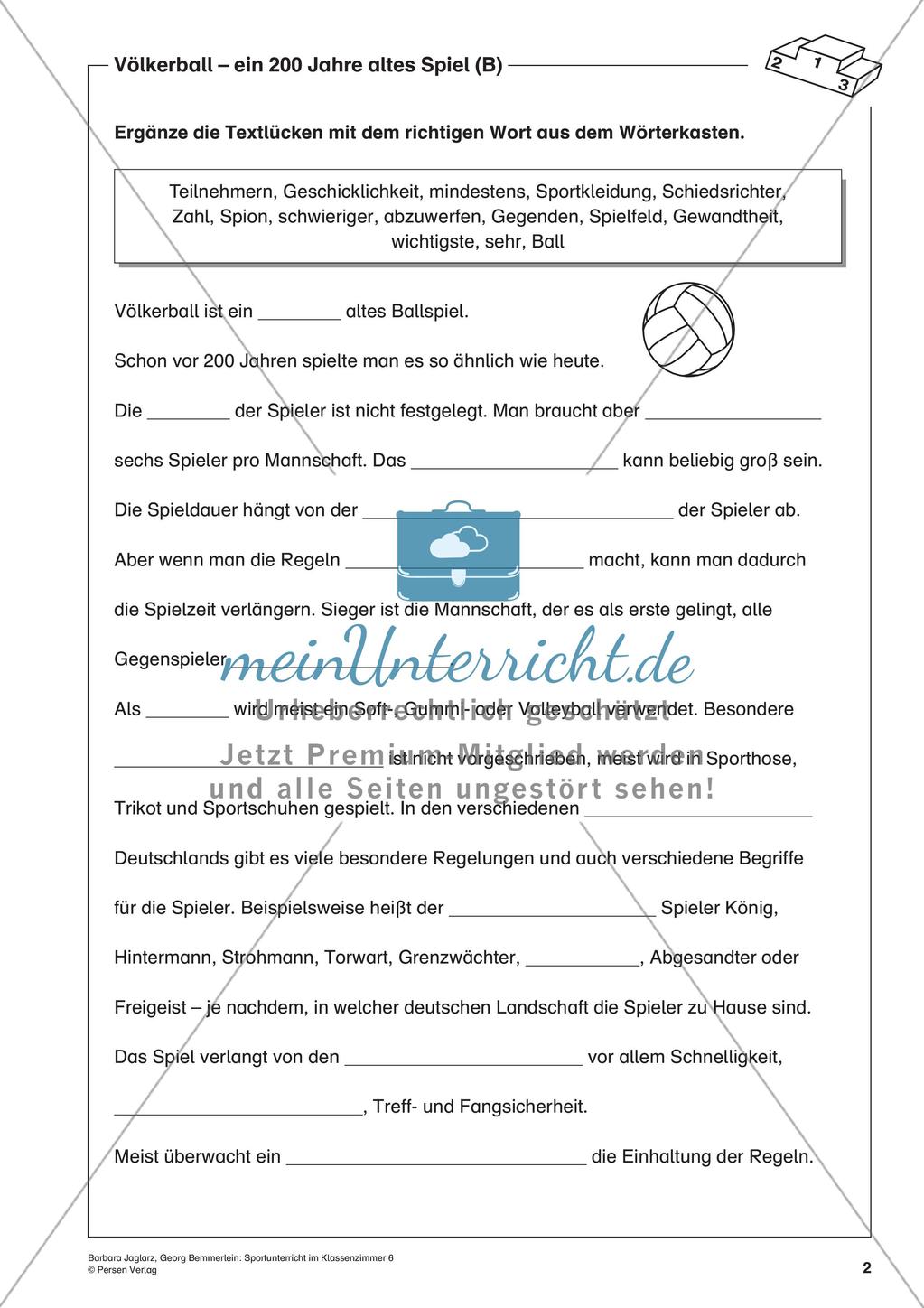 Sporttheorie: Völkerball Preview 4