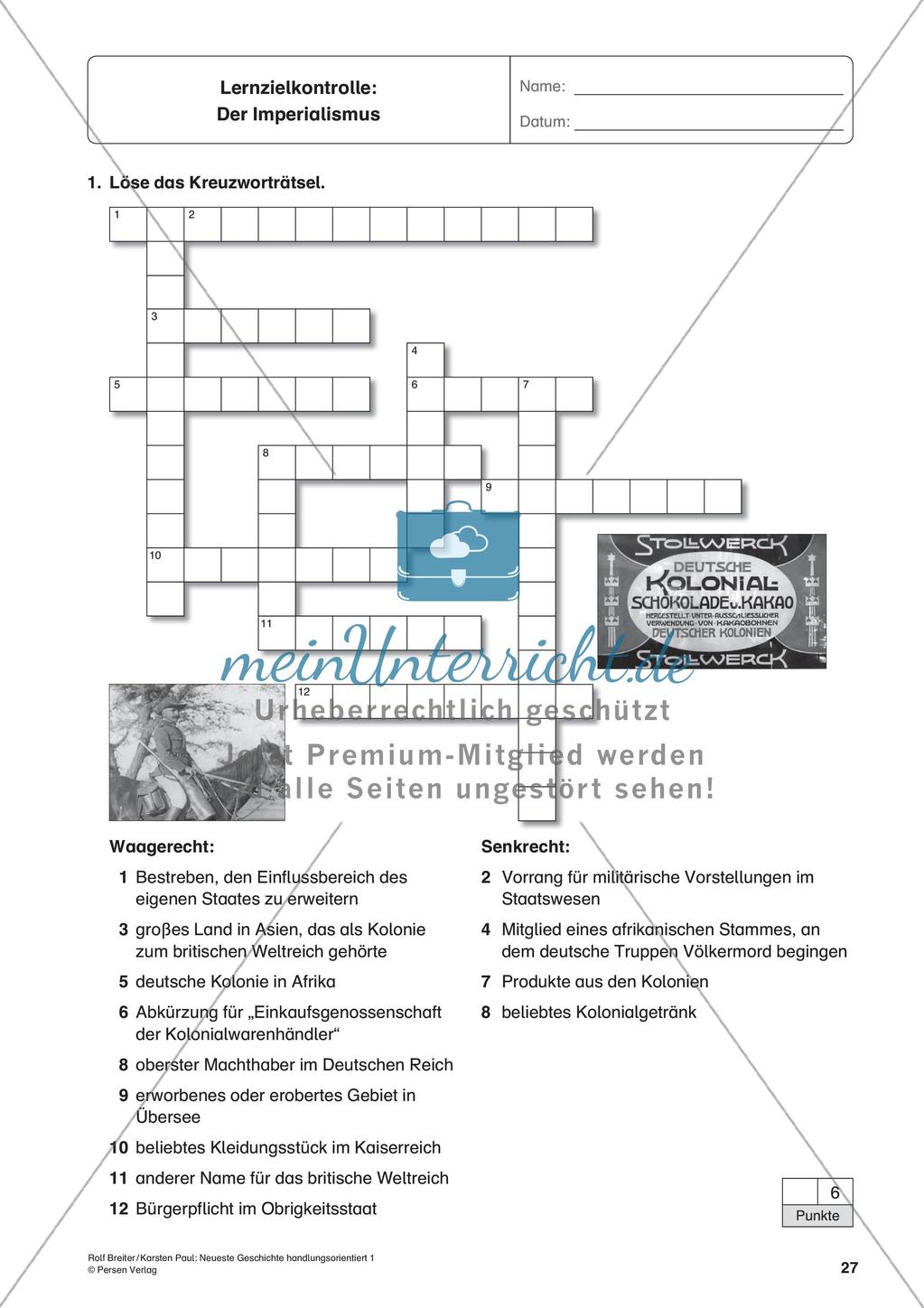 Imperialismus: Streben nach Kolonien und Weltherrschaft Preview 29