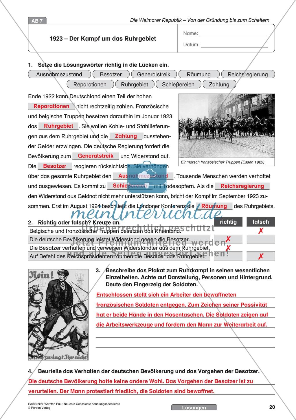 Die Weimarer Republik: Von der Gründung bis zum Scheitern Preview 22