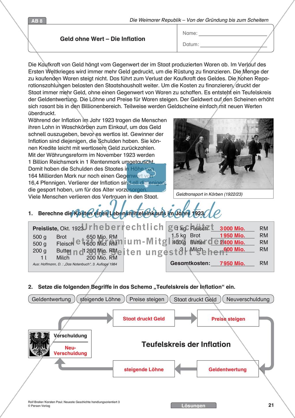 Die Weimarer Republik: Von der Gründung bis zum Scheitern Preview 23