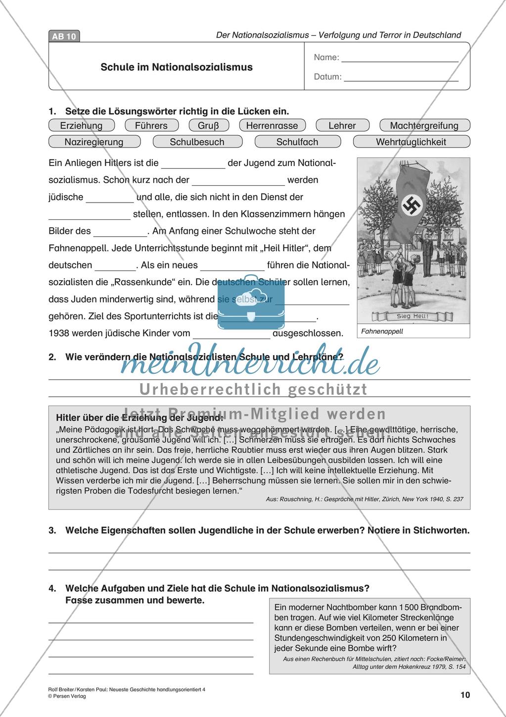Der Nationalsozialismus – Verfolgung und Terror Preview 12