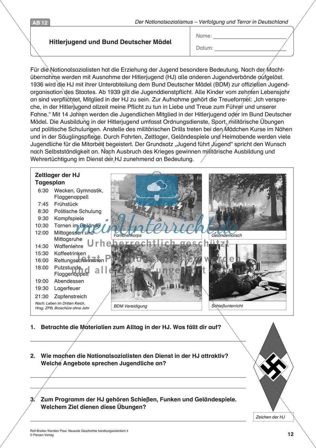 Der Nationalsozialismus – Verfolgung und Terror Preview 14