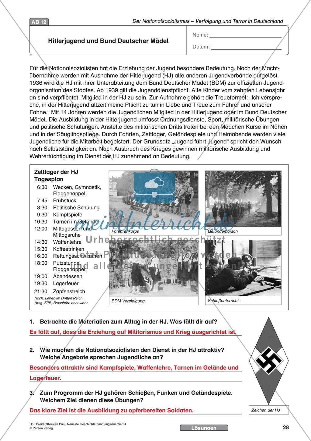 Der Nationalsozialismus – Verfolgung und Terror Preview 30