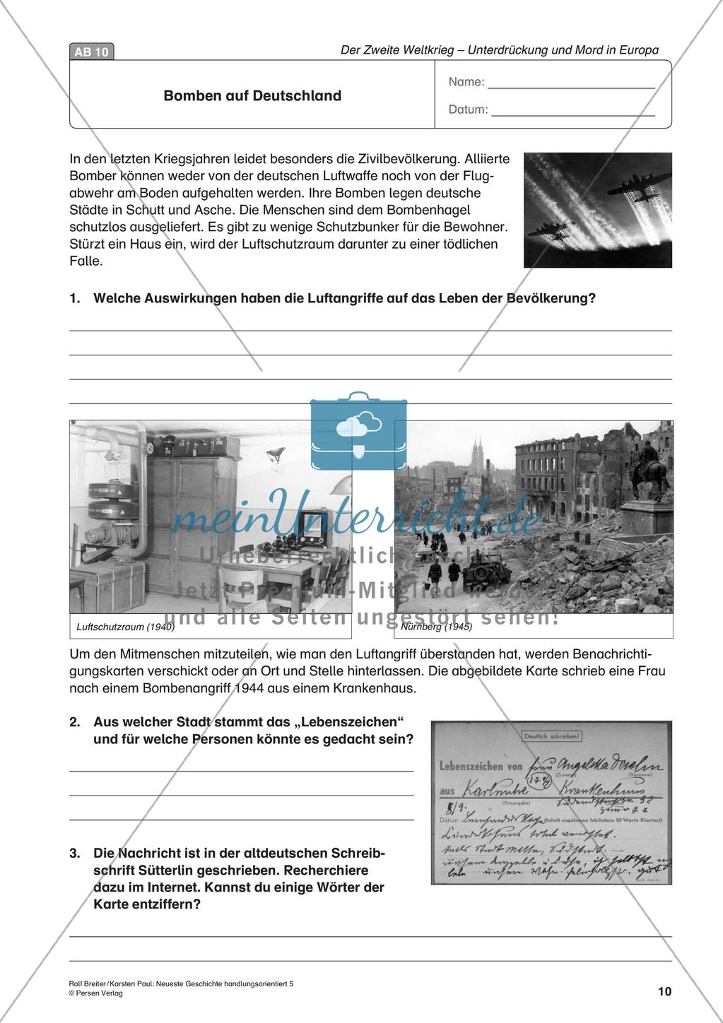 Der Zweite Weltkrieg: Unterdrückung und Mord in Europa Preview 12