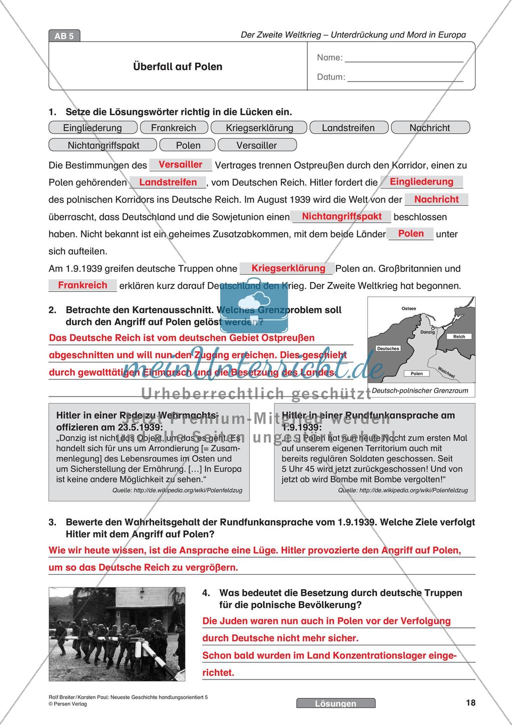 Der Zweite Weltkrieg: Unterdrückung und Mord in Europa Preview 20