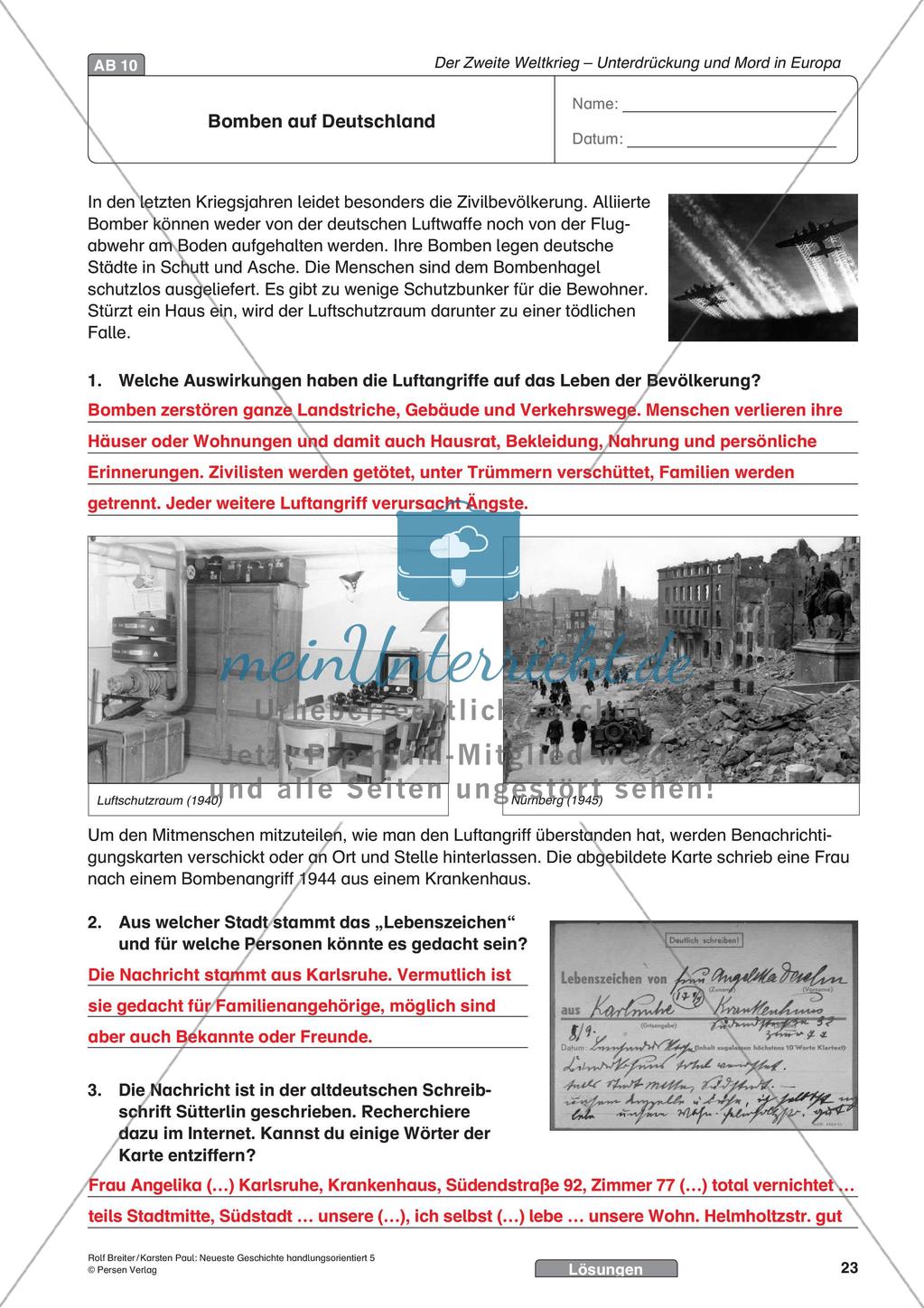 Der Zweite Weltkrieg: Unterdrückung und Mord in Europa Preview 25