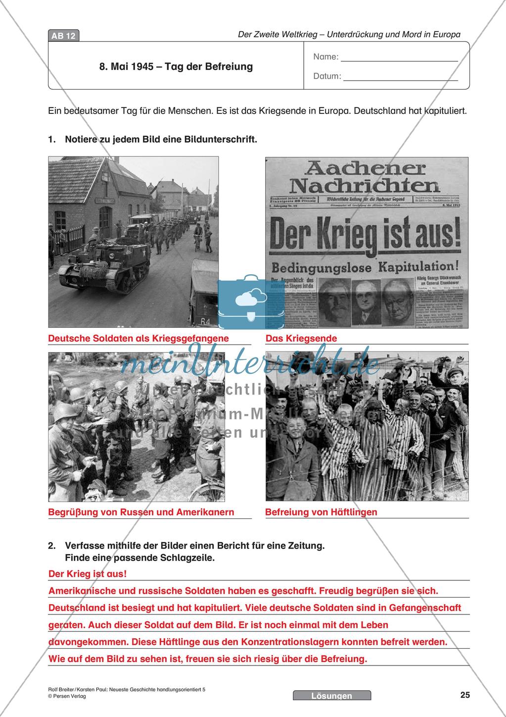 Der Zweite Weltkrieg: Unterdrückung und Mord in Europa Preview 27