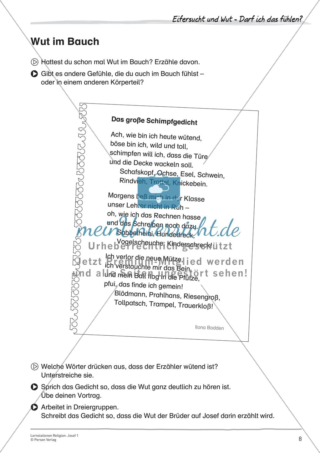 Lernstationen Religion: Josef 1 Preview 10