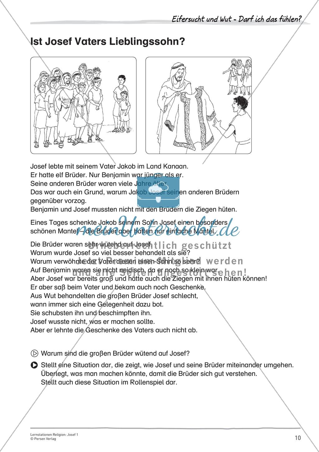 Lernstationen Religion: Josef 1 Preview 12