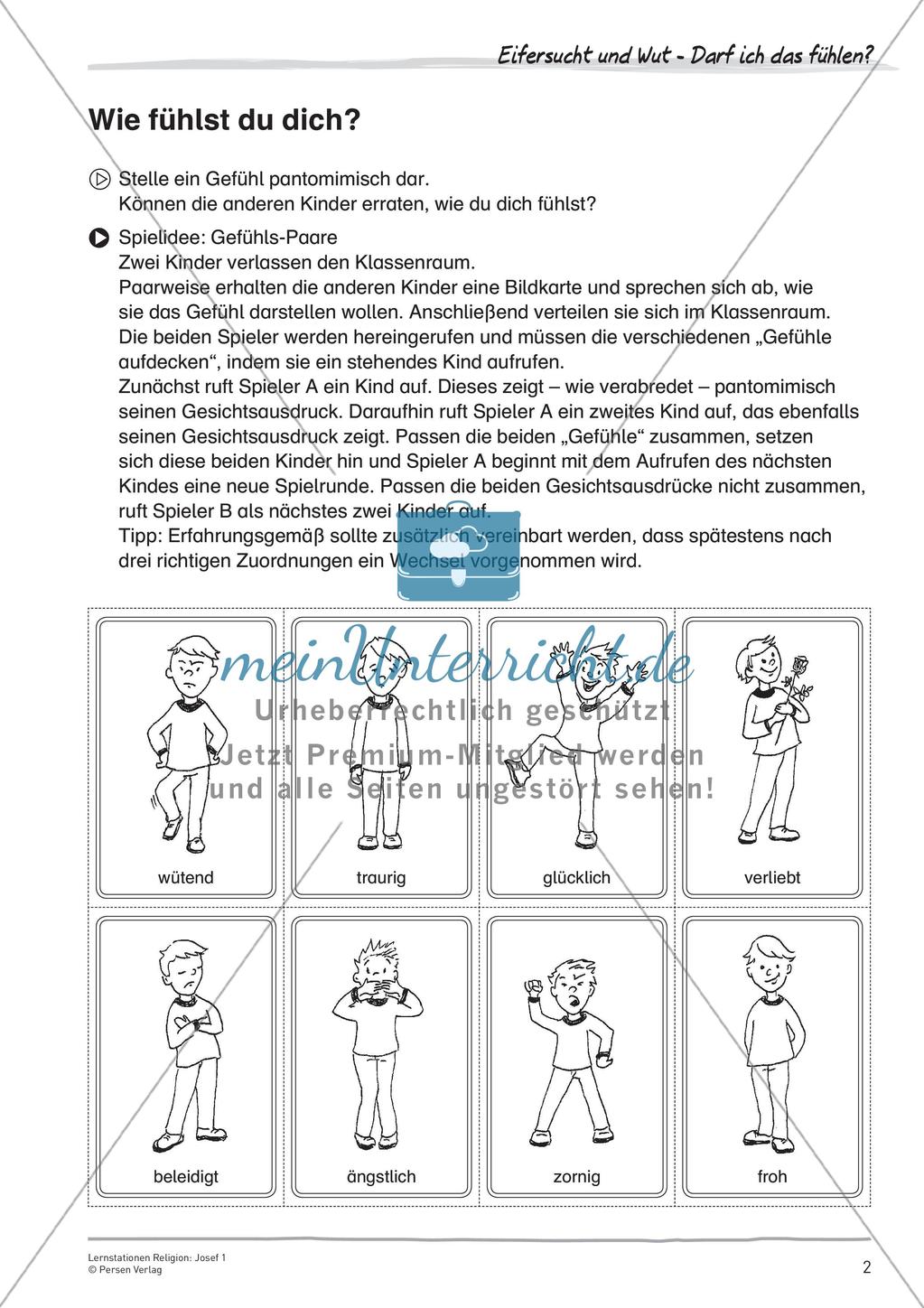 Lernstationen Religion: Josef 1 Preview 4