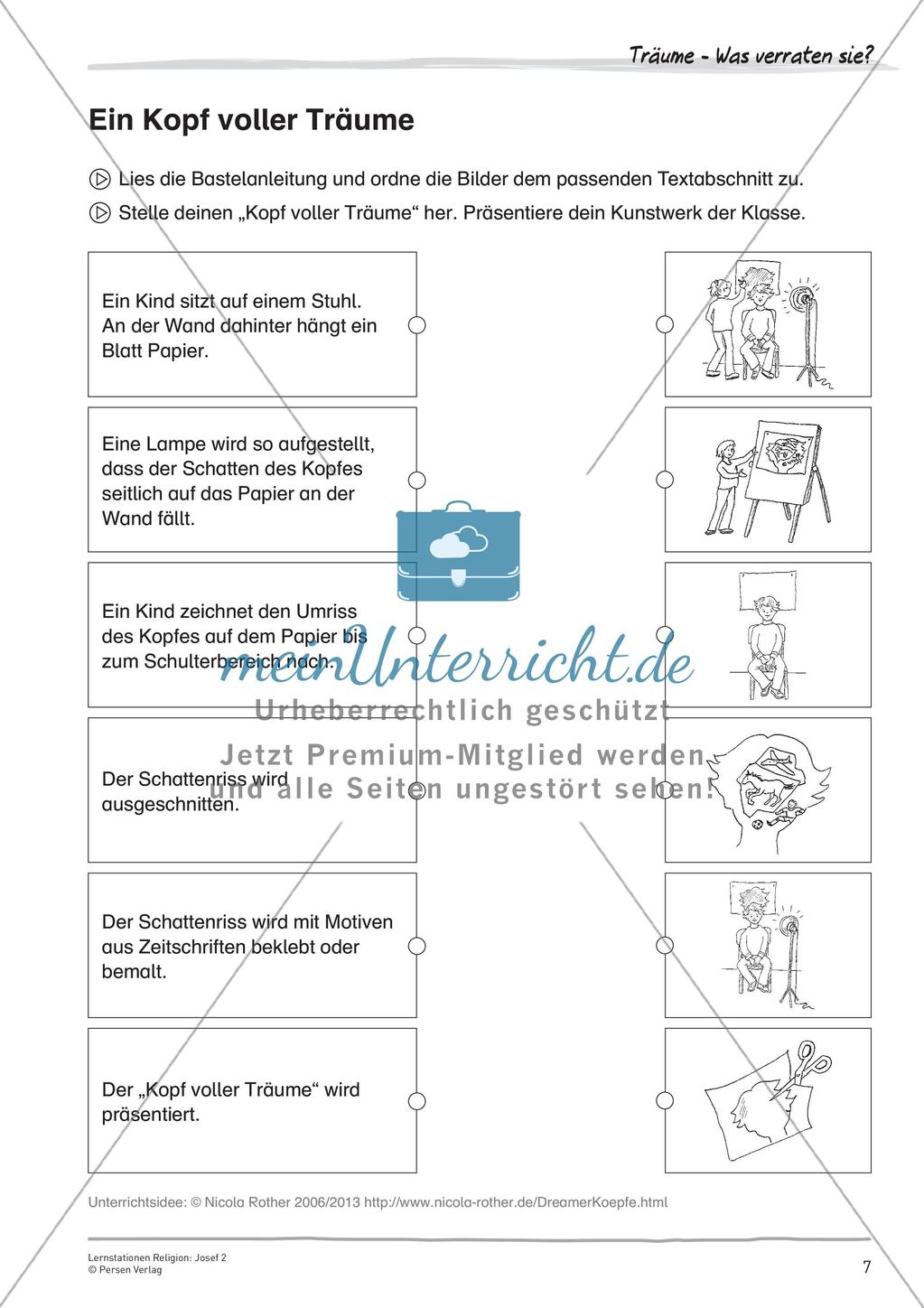 Lernstationen Religion: Josef 2 Preview 9