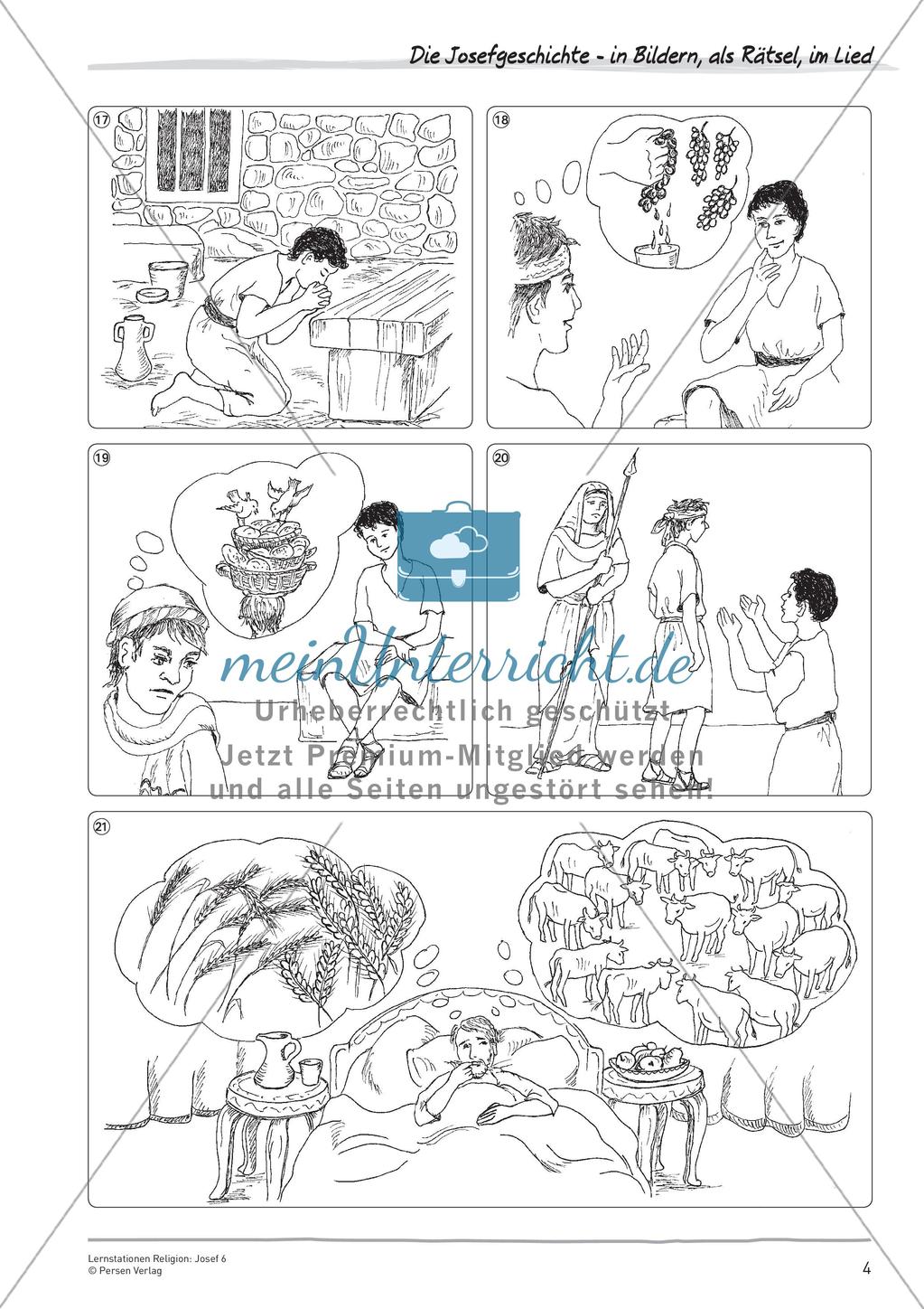 Lernstationen Religion: Josef 6 Preview 6