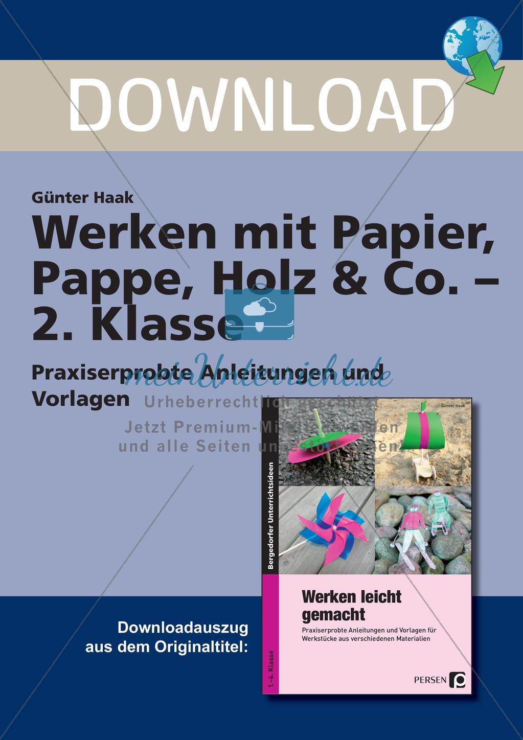 Werken mit Papier, Pappe und Holz Preview 1