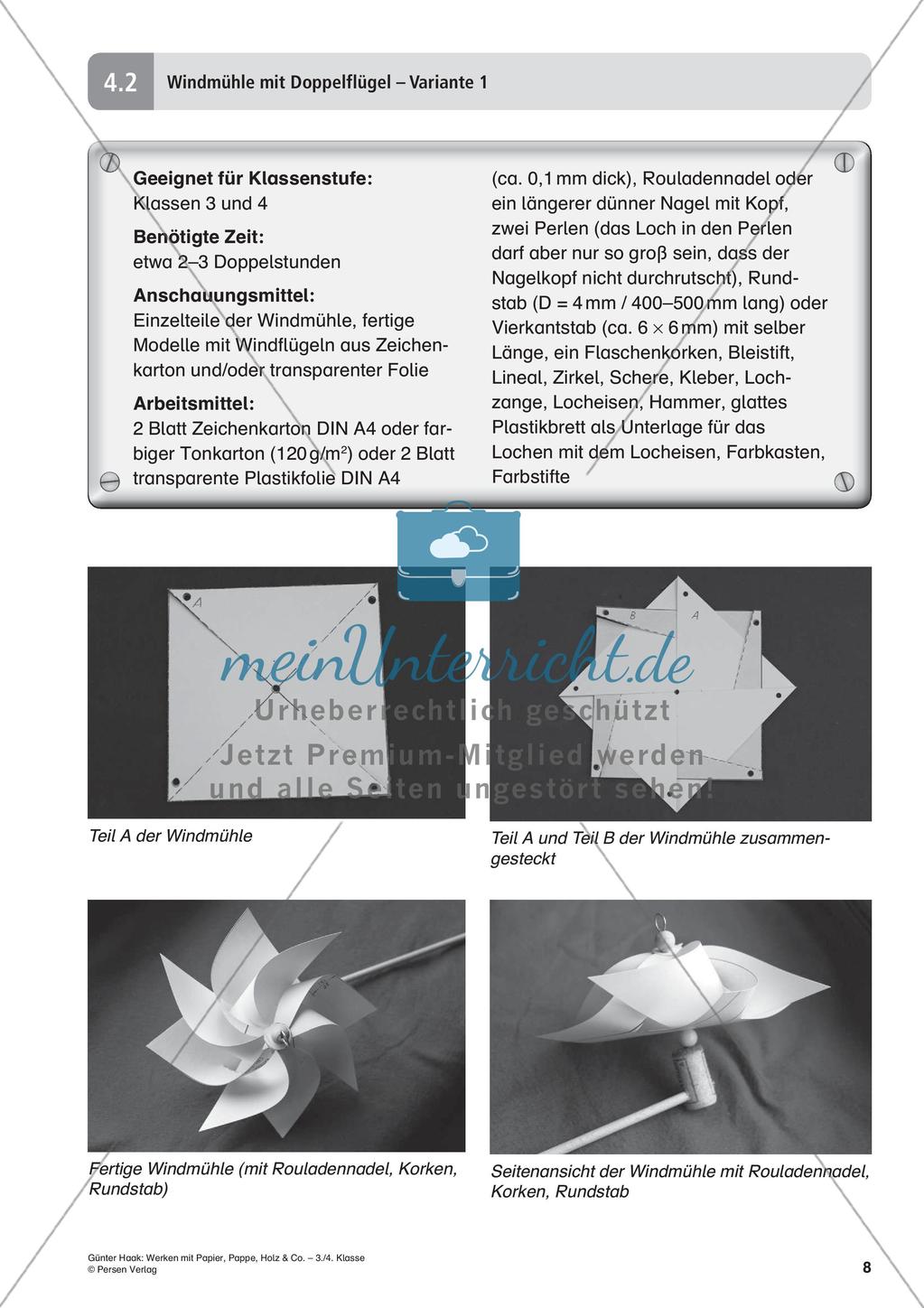 Werken mit Papier, Pappe und Holz Preview 10