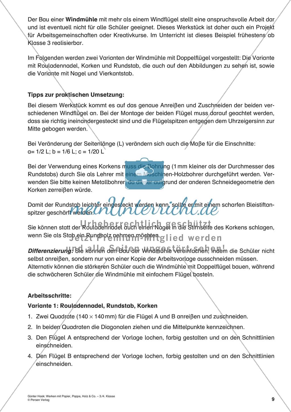 Werken mit Papier, Pappe und Holz Preview 11