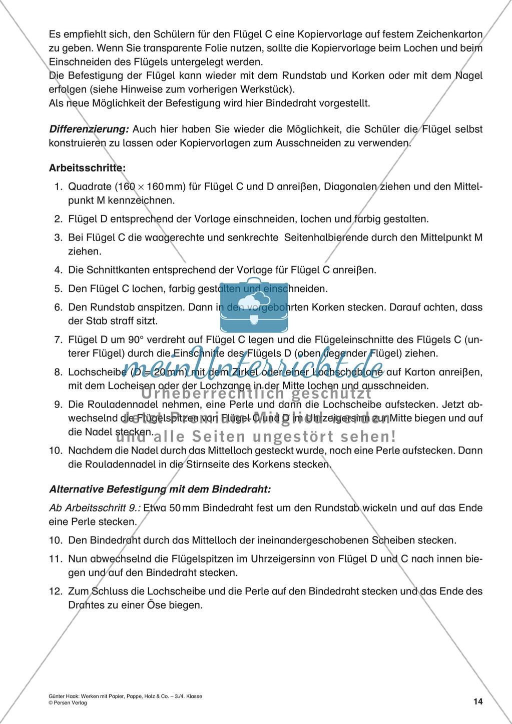 Werken mit Papier, Pappe und Holz Preview 16