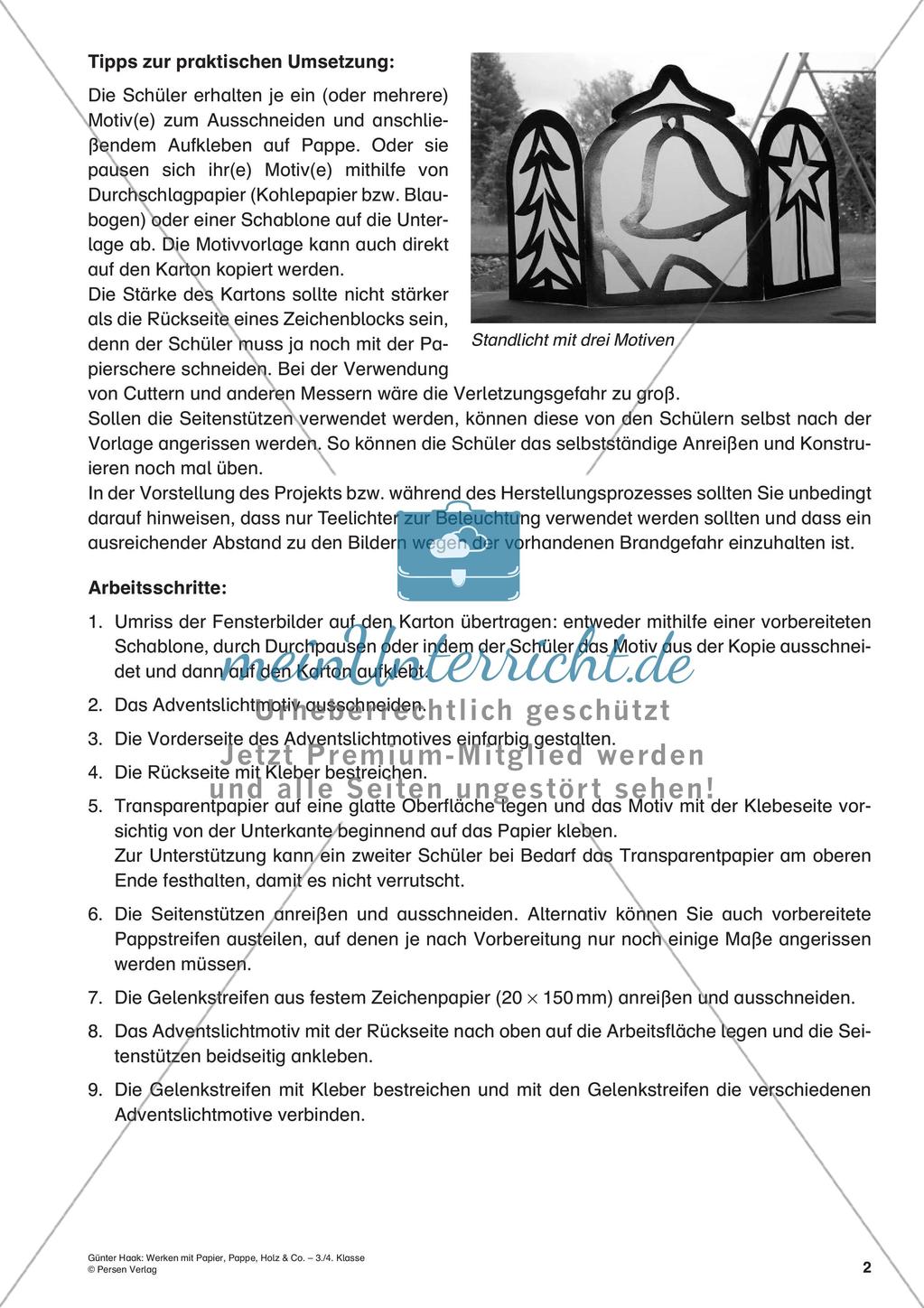 Werken mit Papier, Pappe und Holz Preview 4