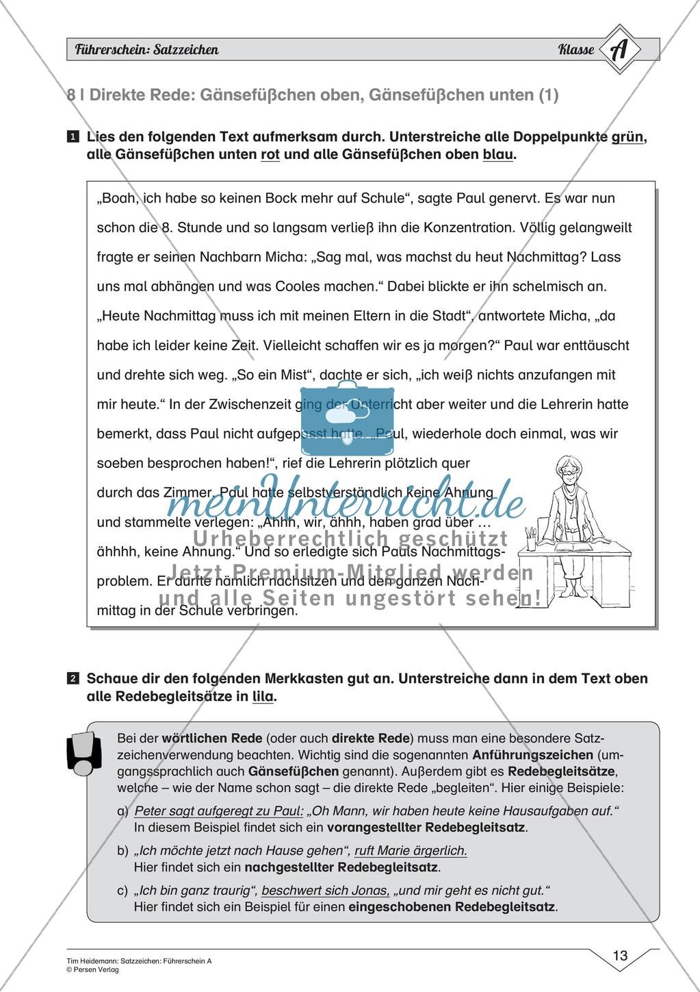 Satzzeichen: Führerschein auf leichtem Niveau Preview 15