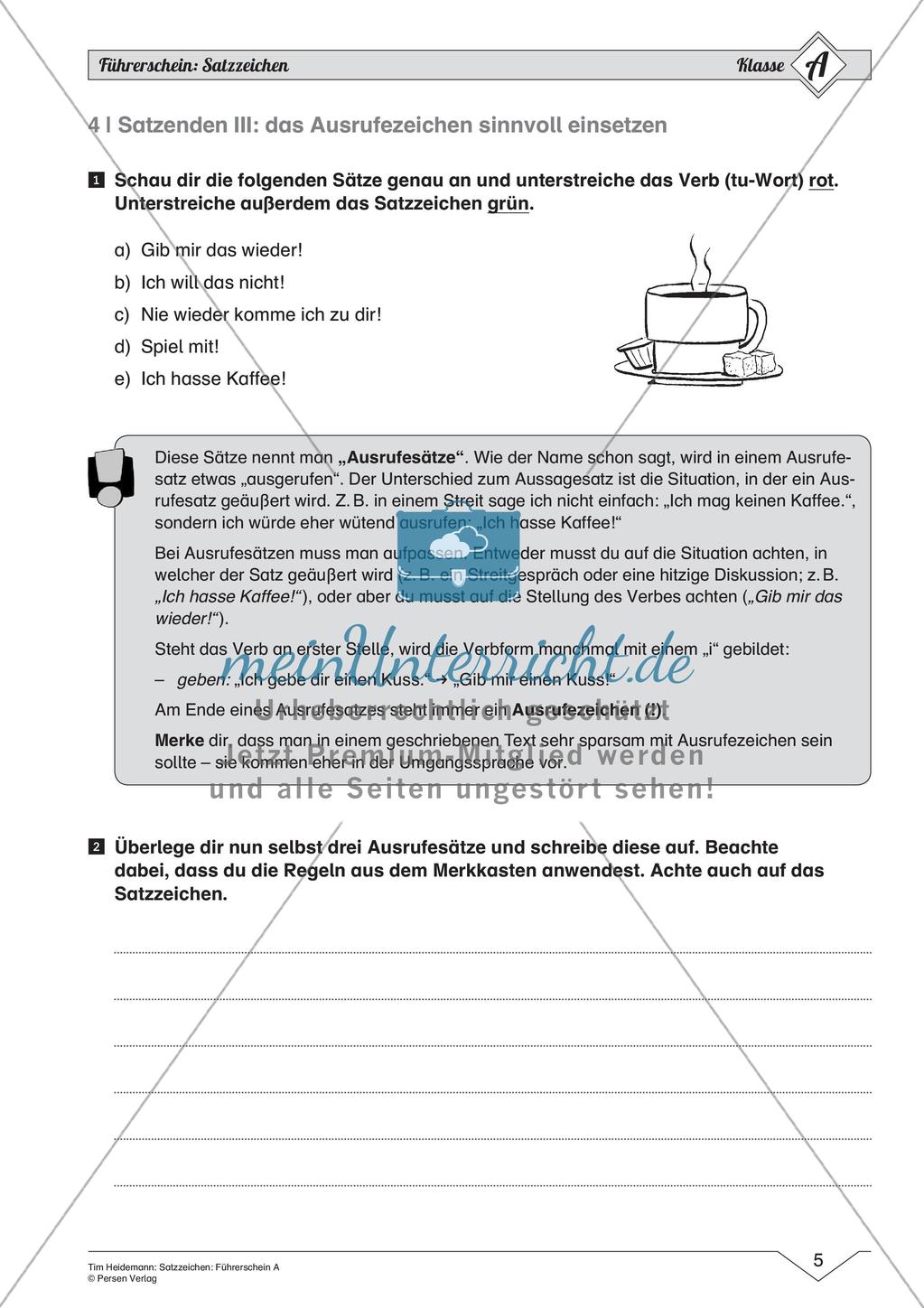 Satzzeichen: Führerschein auf leichtem Niveau Preview 7