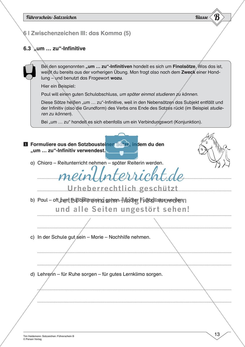 Satzzeichen: Führerschein auf mittlerem Niveau Preview 15