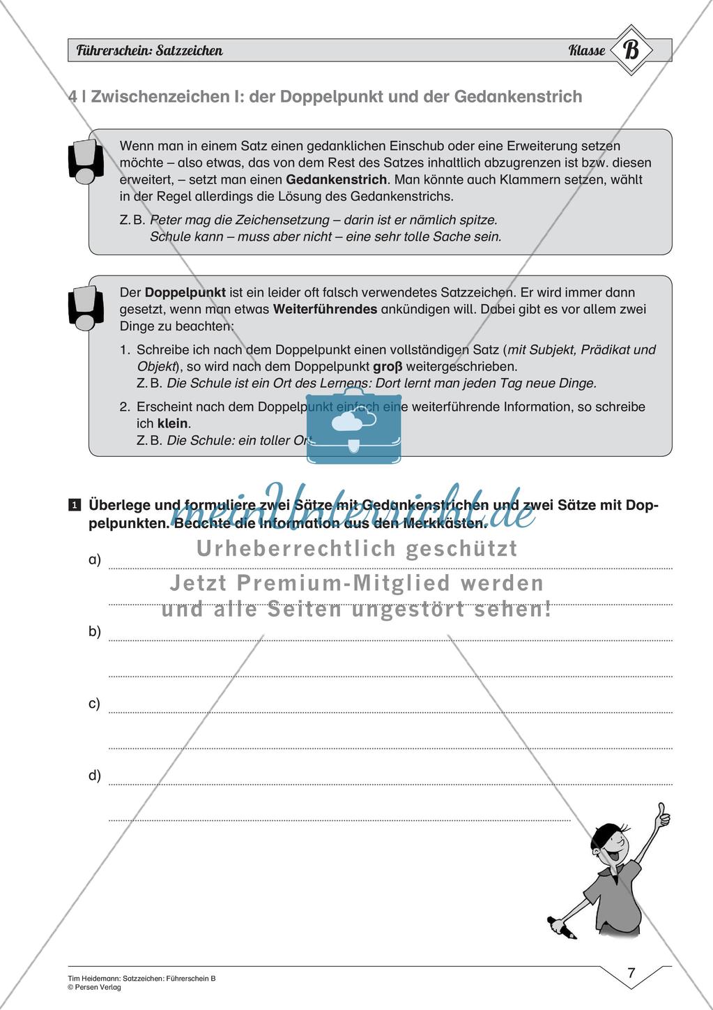 Satzzeichen: Führerschein auf mittlerem Niveau Preview 9