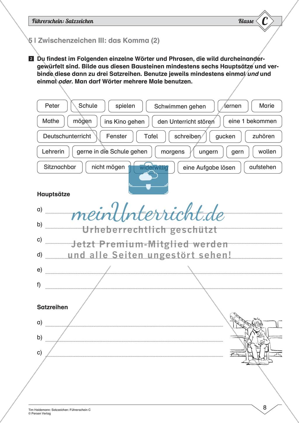 Satzzeichen: Führerschein auf schwerem Niveau Preview 10