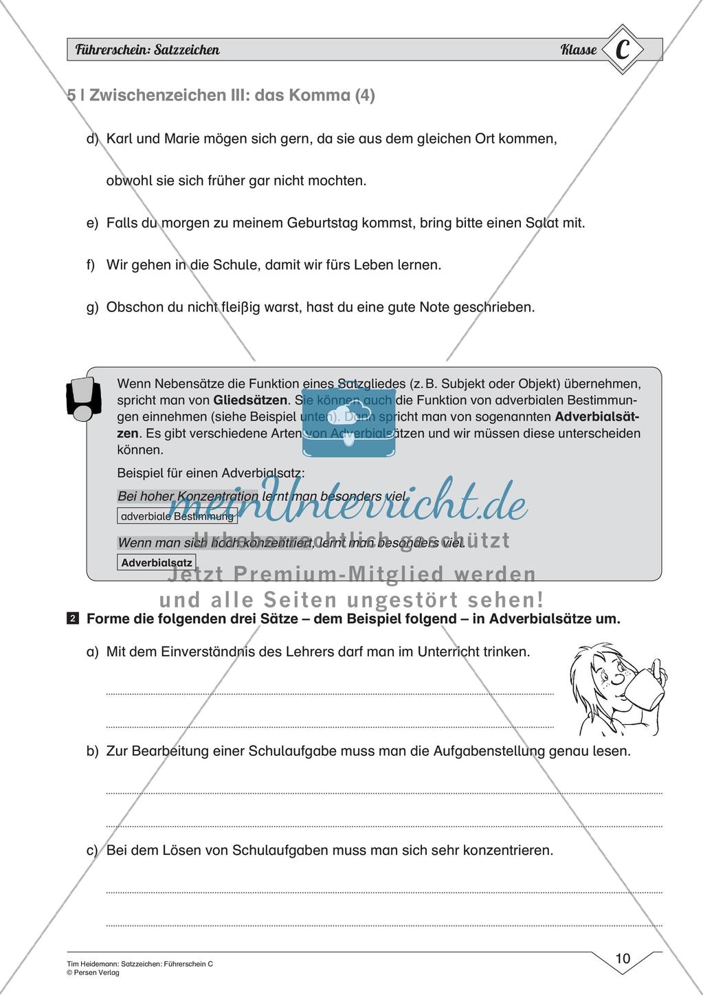Satzzeichen: Führerschein auf schwerem Niveau Preview 12