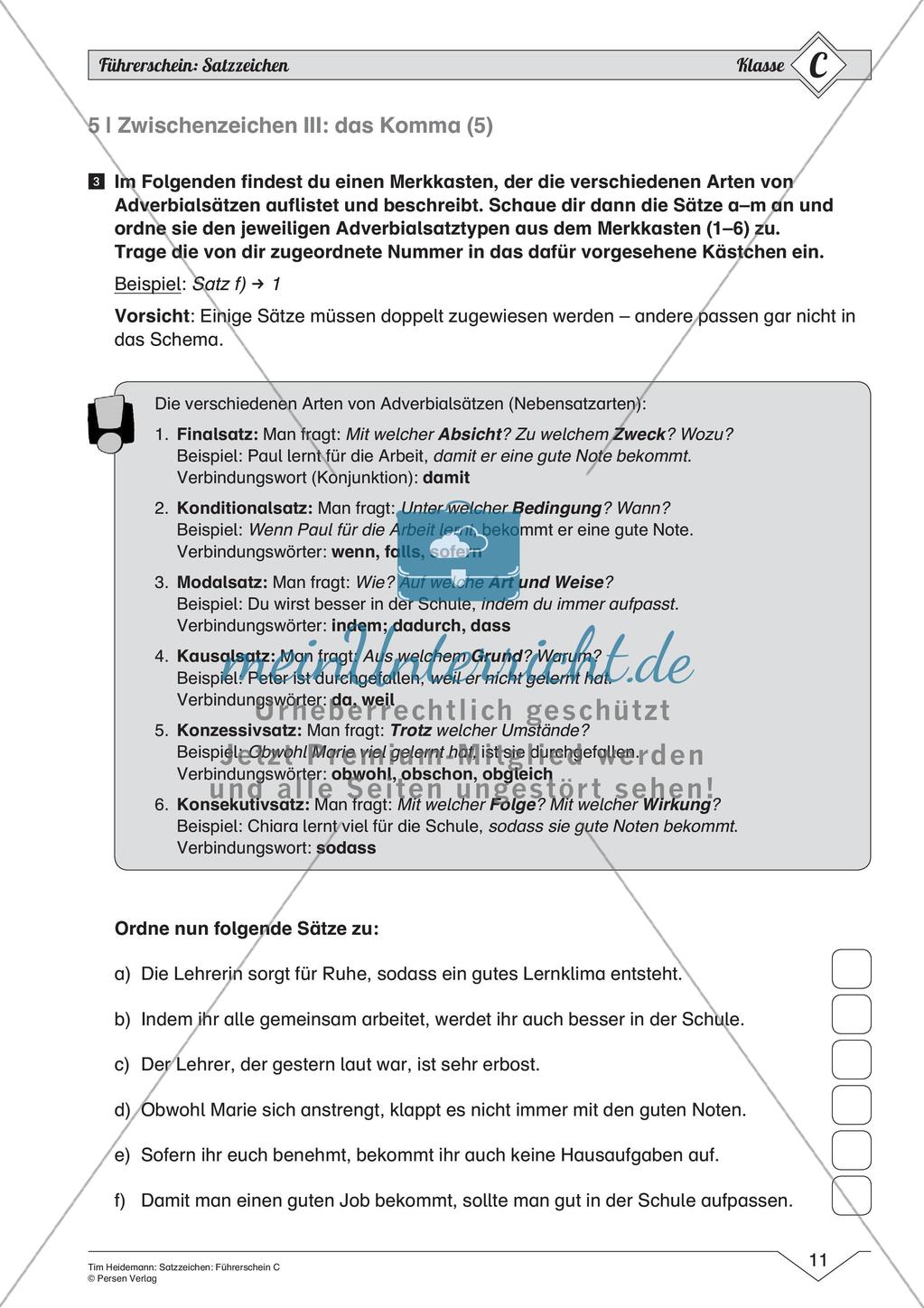 Satzzeichen: Führerschein auf schwerem Niveau Preview 13