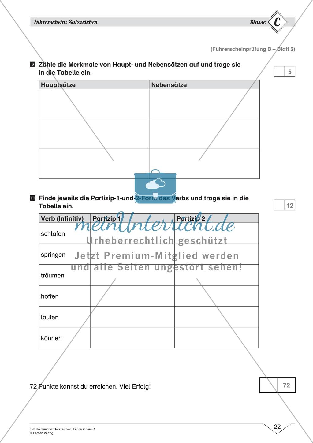 Satzzeichen: Führerschein auf schwerem Niveau Preview 24