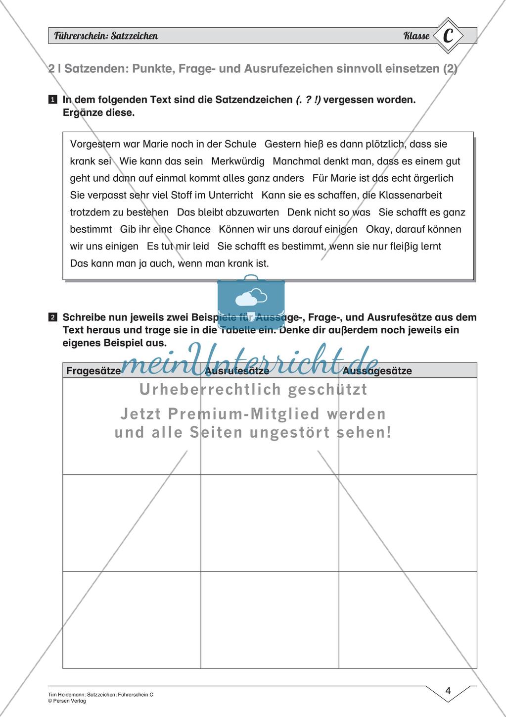 Satzzeichen: Führerschein auf schwerem Niveau Preview 6