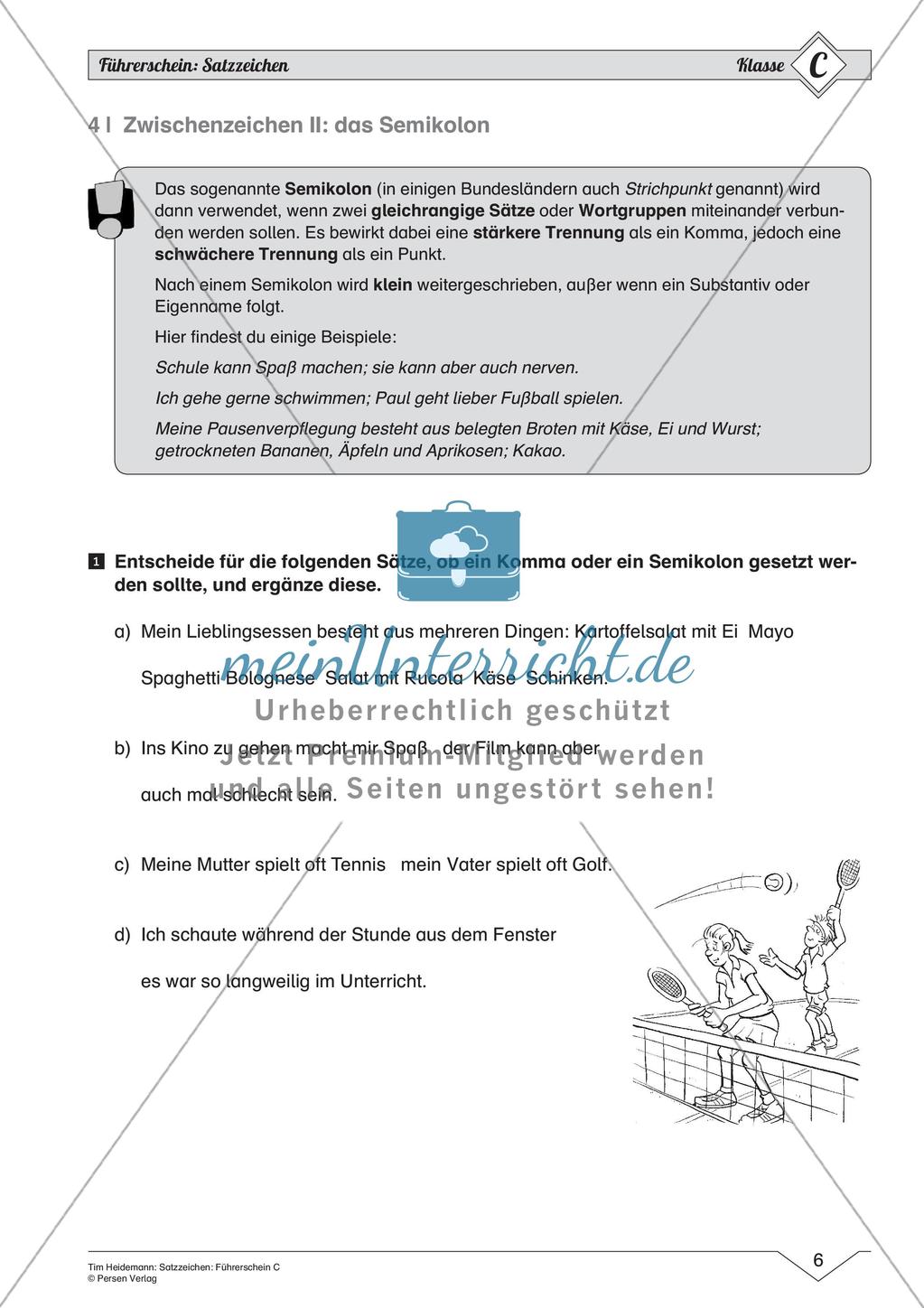 Satzzeichen: Führerschein auf schwerem Niveau Preview 8