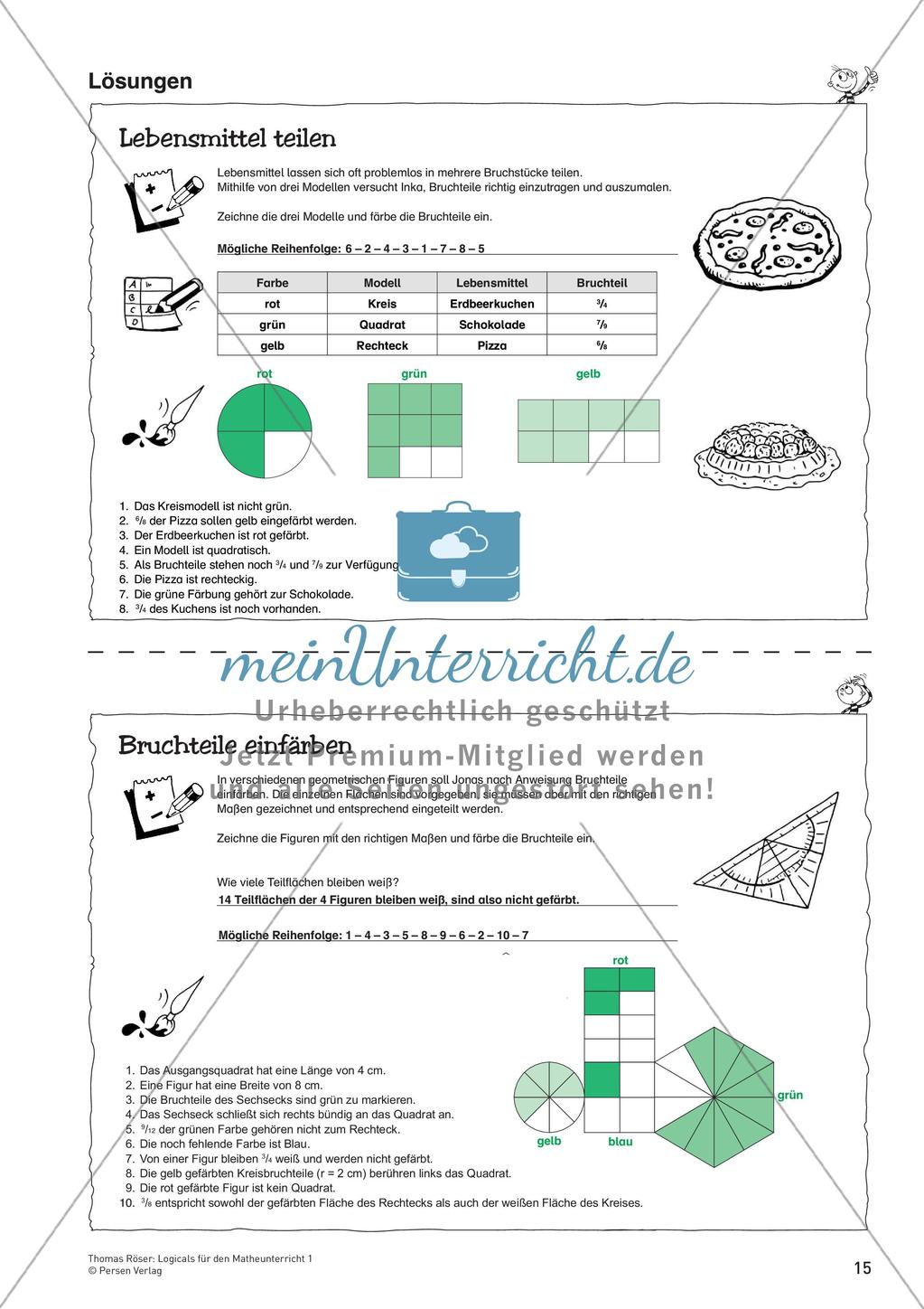 Logicals für den Mathematikunterricht: Zahlen und ihre Darstellungen Preview 17