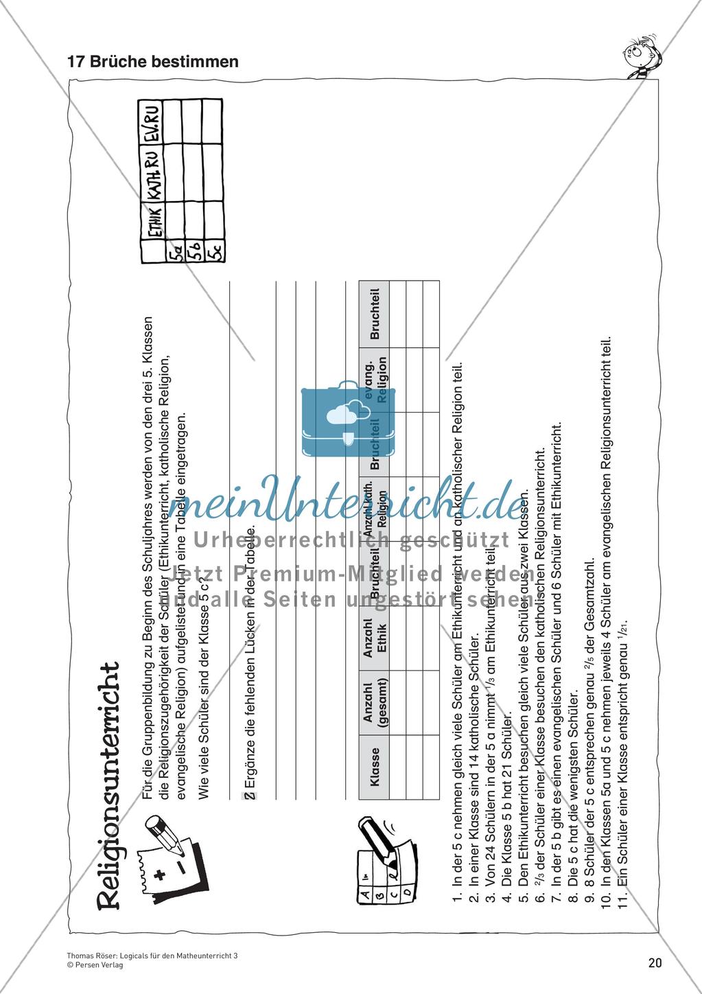 Logicals für den Mathematikunterricht: Rechenoperationen der Grundrechenarten Preview 22