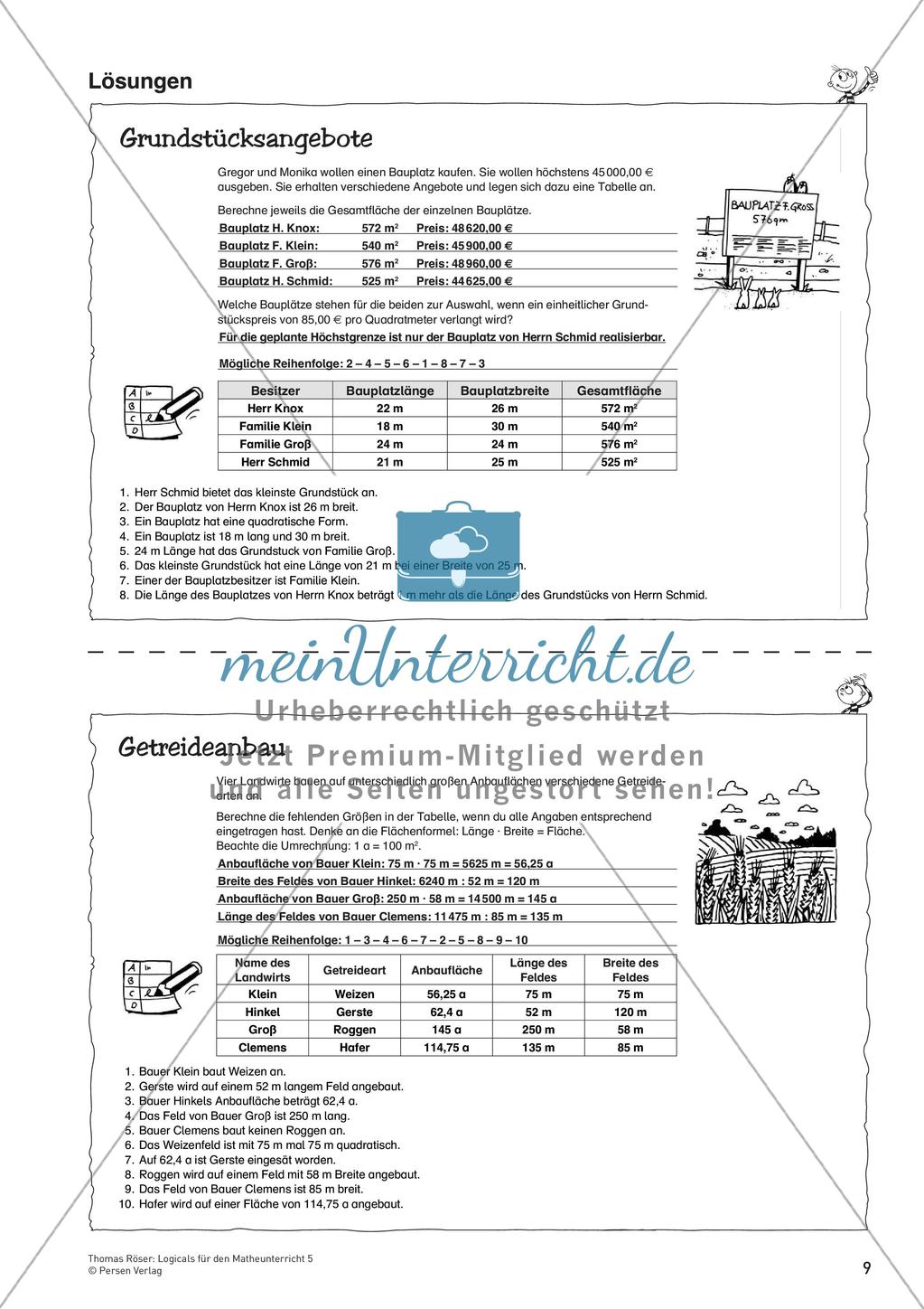 Logicals für den Mathematikunterricht: Geometrie Preview 11