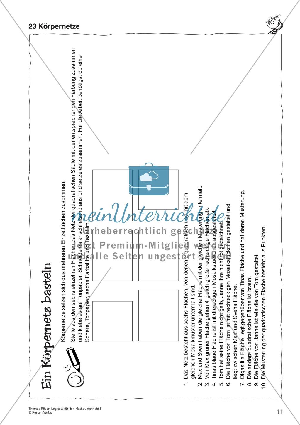 Logicals für den Mathematikunterricht: Geometrie Preview 13