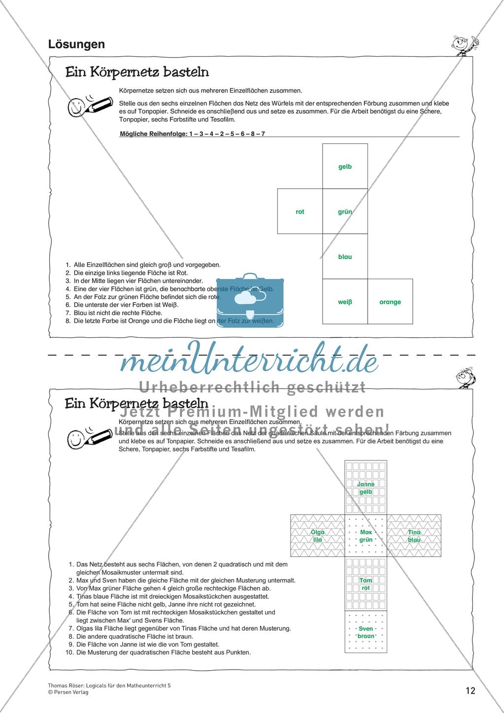 Logicals für den Mathematikunterricht: Geometrie Preview 14